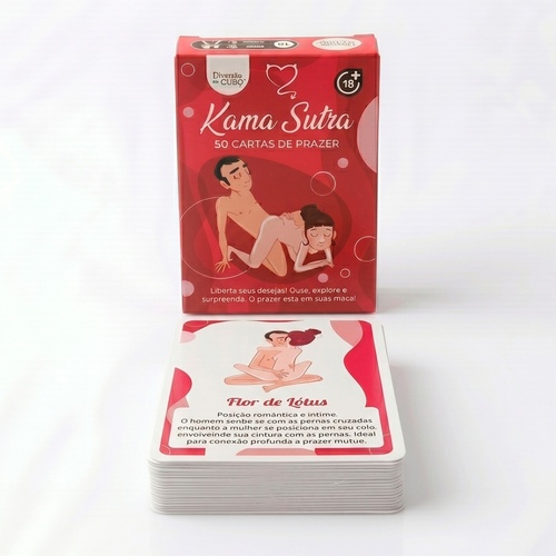 CK1100 - Baralho 50 Posições - Jogo de Cartas Kama Sutra