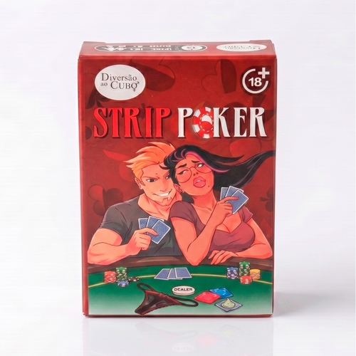CS1100 - Baralho Strip Poker - Jogo de Cartas para Casais