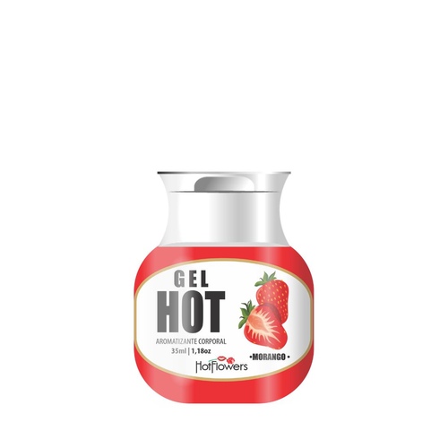 HC110 - Gel Aromatizante Hot - Morango - 35ml
