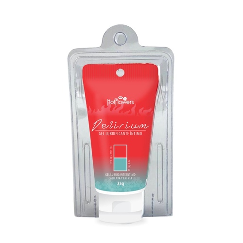 HC250UB - Gel Bisnaga Delirium Vermelho Esquenta Esfria 25g - Blister