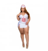 Fantasia Plus Size Enfermeira Ousada