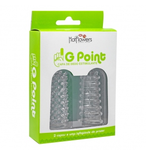 Capa de Dedo Estimulante G Point - 2 capas